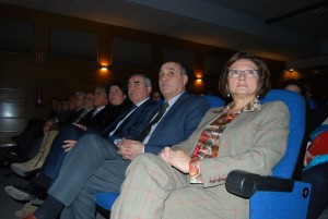 El presidente encabezó la representación de la Cámara de Huesca en el acto