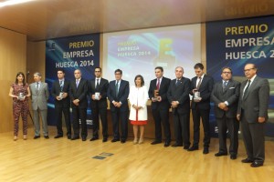 Galardonados Premio Empresa Huesca 2014
