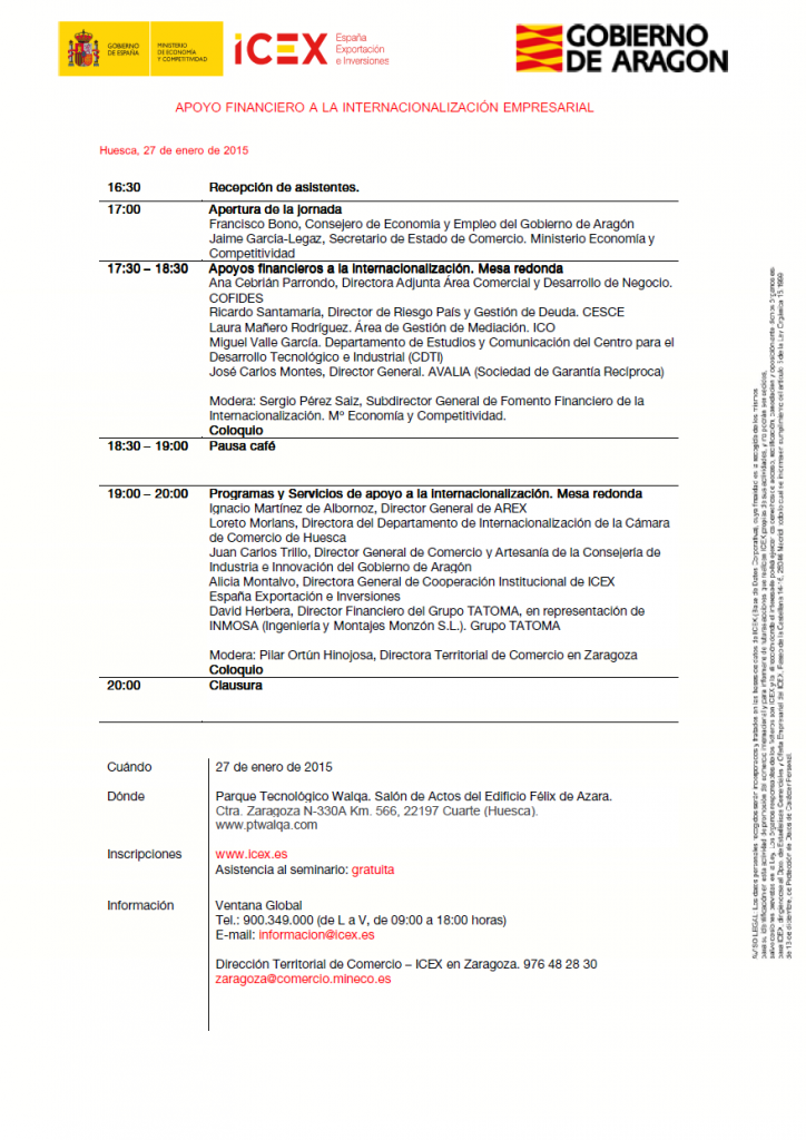 jornada icex