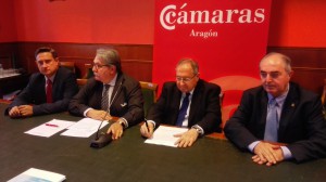 Presidentes de las Cámaras de Aragón y de la Cámara de España