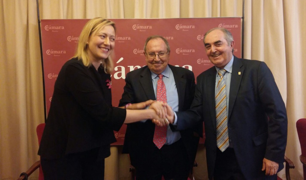 Bonet destaca en Huesca el papel de las Cámaras para el impulso empresarial y social