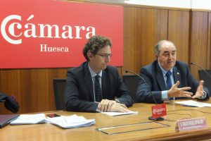 El jefe de la Inspección de Trabajo y presidente la Cámara de Huesca 
