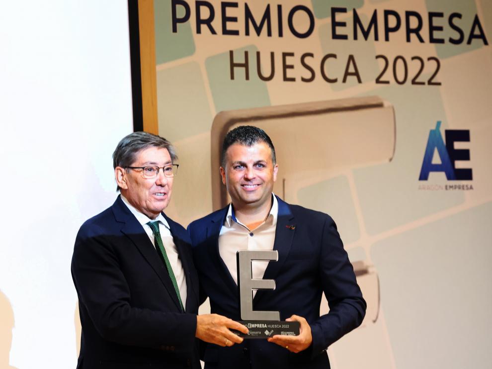 Extranjero Acostumbrarse a formato Defeder Alcolea gana el Premio Empresa Huesca 2022