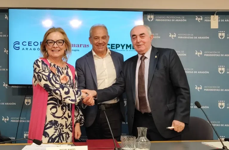El Consejo Aragonés de Cámaras, CEOE y Cepyme presentan sus propuestas empresariales para Aragón