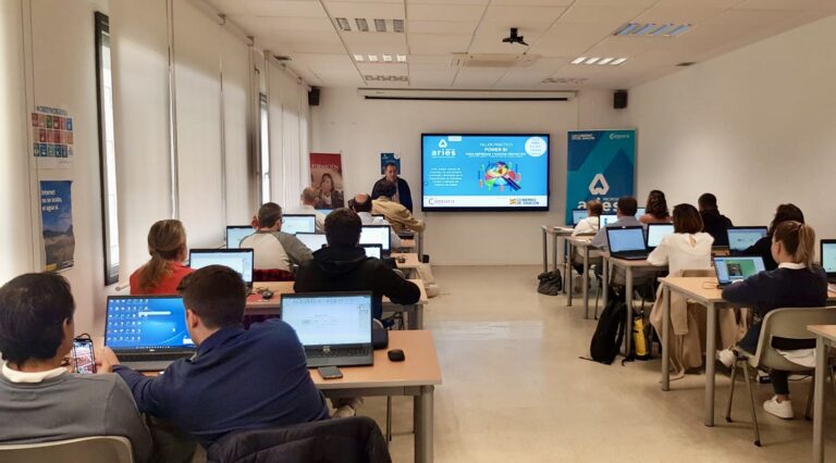 FINALIZA EL TALLER NETWORKING ARIES DE ANÁLISIS DE DATOS CON POWER BI