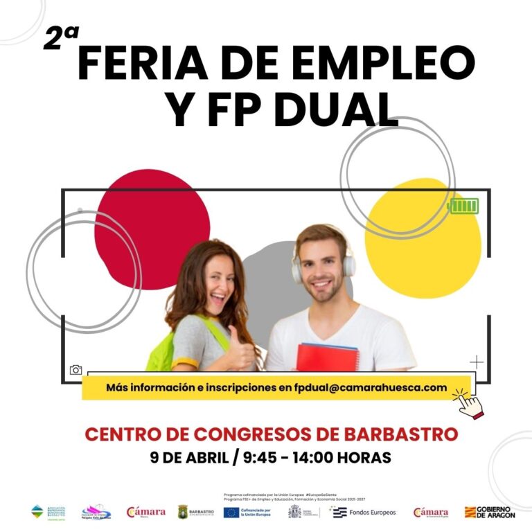 Barbastro acoge la II Feria de Empleo y FP Dual