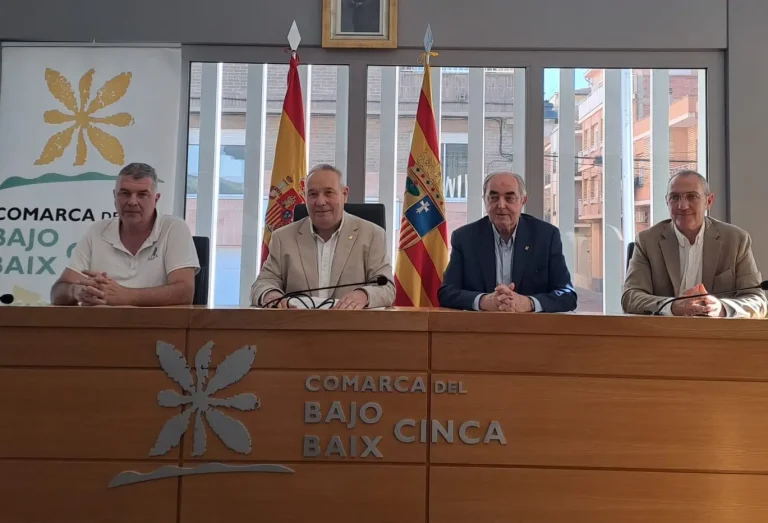 La Cámara renueva su colaboración con la Comarca del Bajo Cinca y la Asociación intersectorial Empresarial
