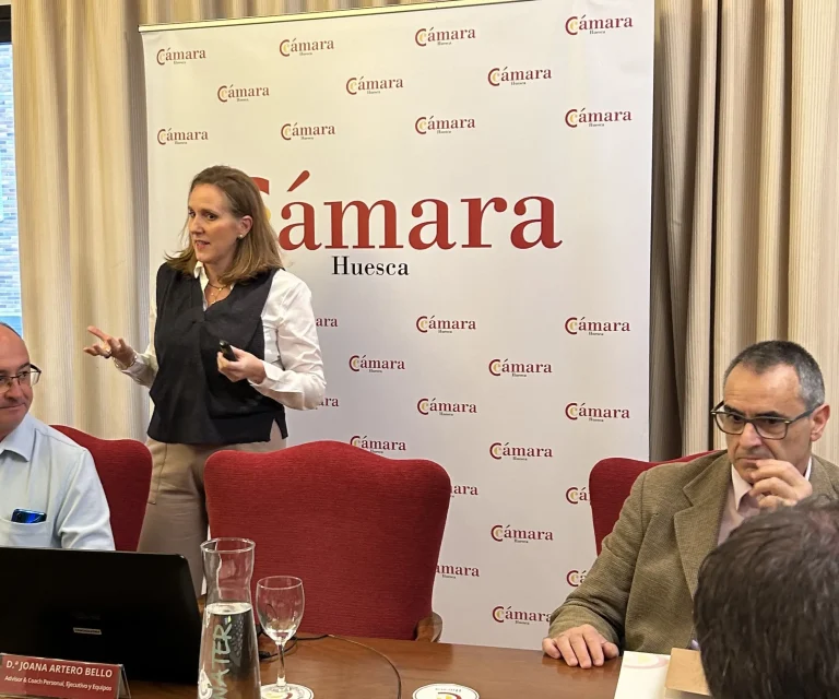 El coaching de equipos como fórmula de mejora de las empresas, en una jornada en la Cámara de Huesca