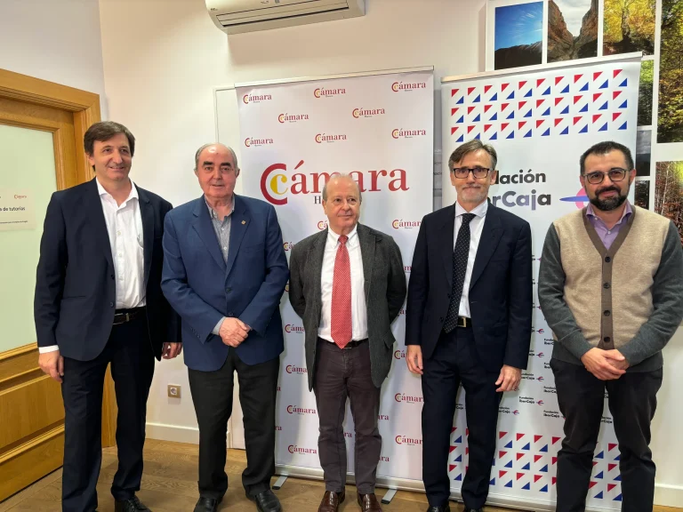 La Cámara de Huesca e Ibercaja presentan la situación económica de Huesca y Aragón