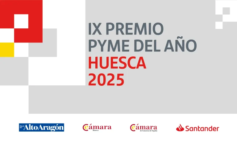 Banco Santander y Cámara de Huesca lanzan la novena edición del Premio Pyme del Año de Huesca
