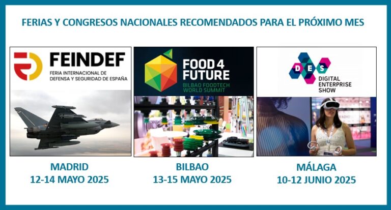 Un mes de oportunidades para las empresas aragonesas: tres ferias clave para impulsar la competitividad