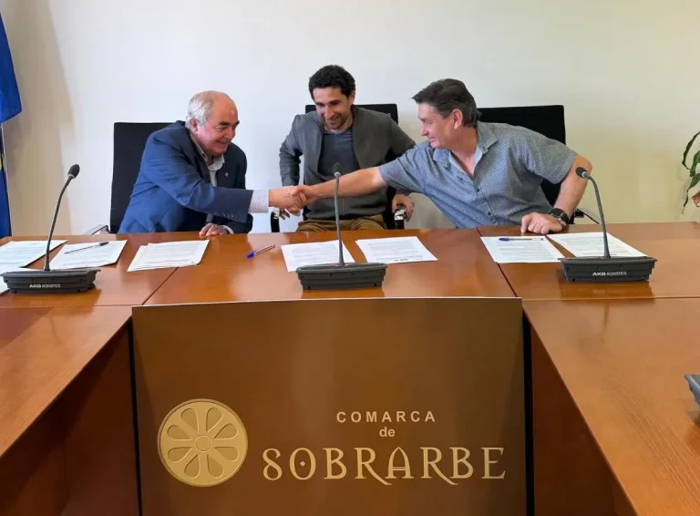 La Comarca del Sobrarbe, la Asociación Empresarial Turística y la Cámara firman nuevo convenio para el desarrollo del territorio