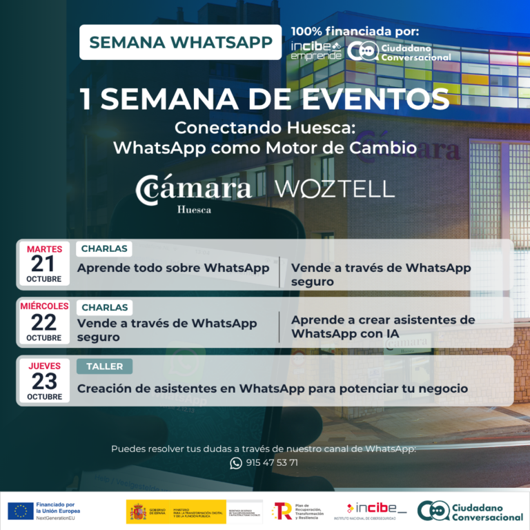 Semana del WhatsApp en Huesca