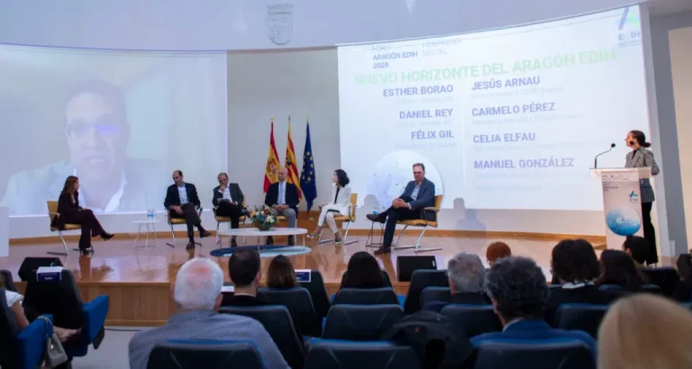 Aragón EDIH renueva su reconocimiento como centro de referencia europeo y contará con un presupuesto de 4,4 millones hasta 2028