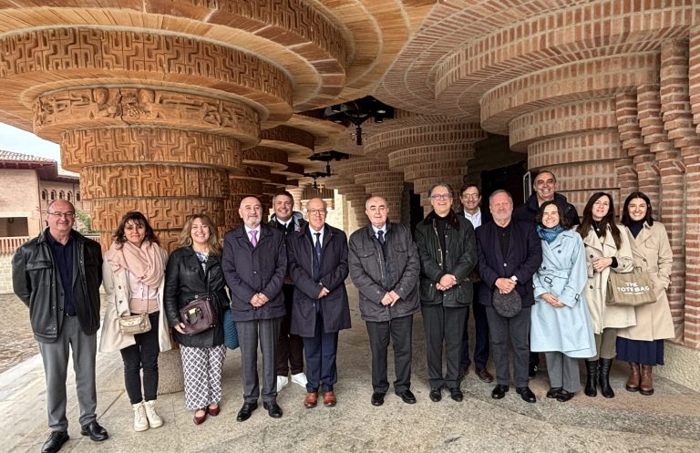 Las Cámaras de Comercio de Huesca y Tarbes refuerzan su colaboración con un encuentro en el Santuario de Torreciudad