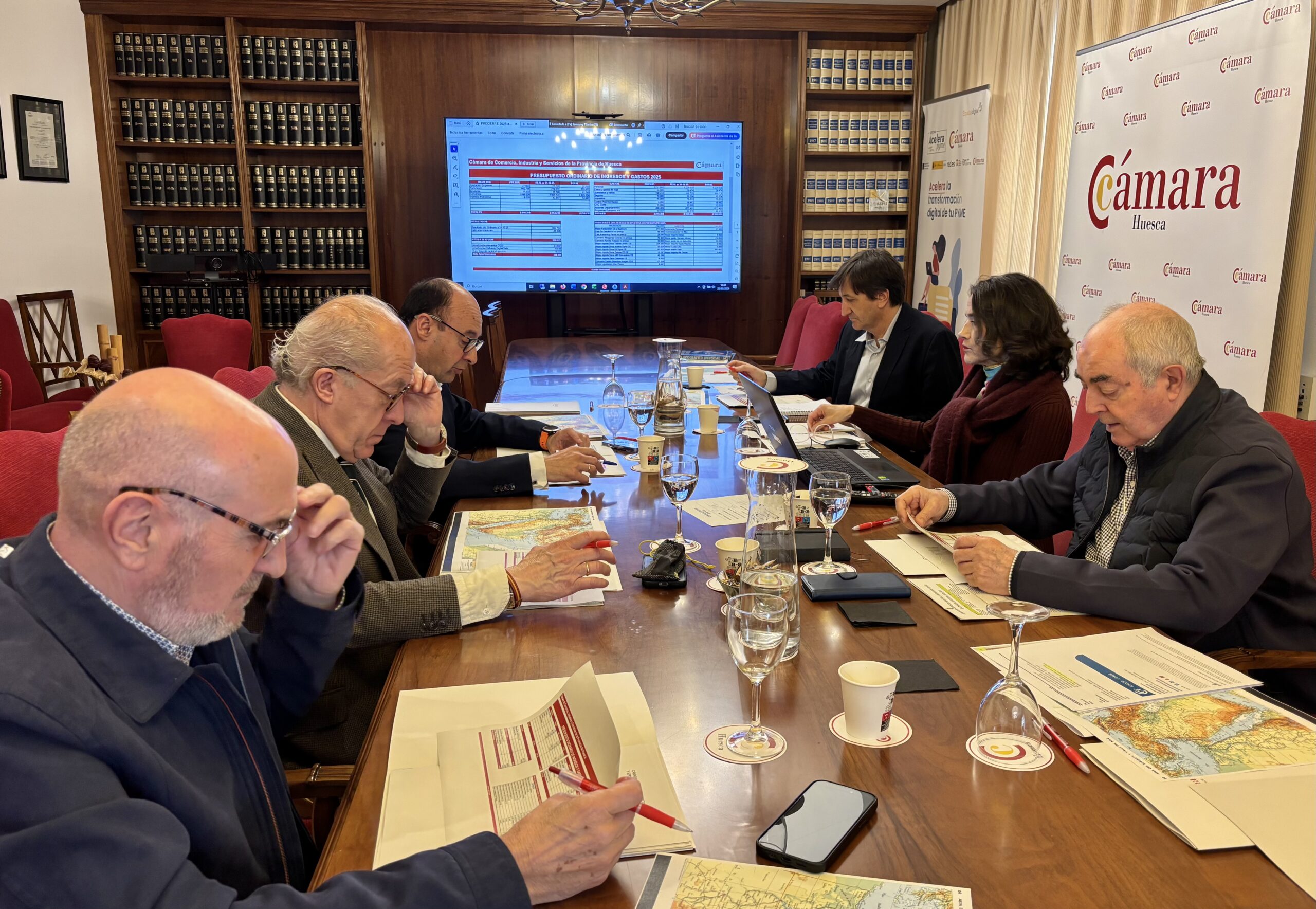 La Cámara de Comercio de Huesca aprueba sus líneas estratégicas de actuación para 2026