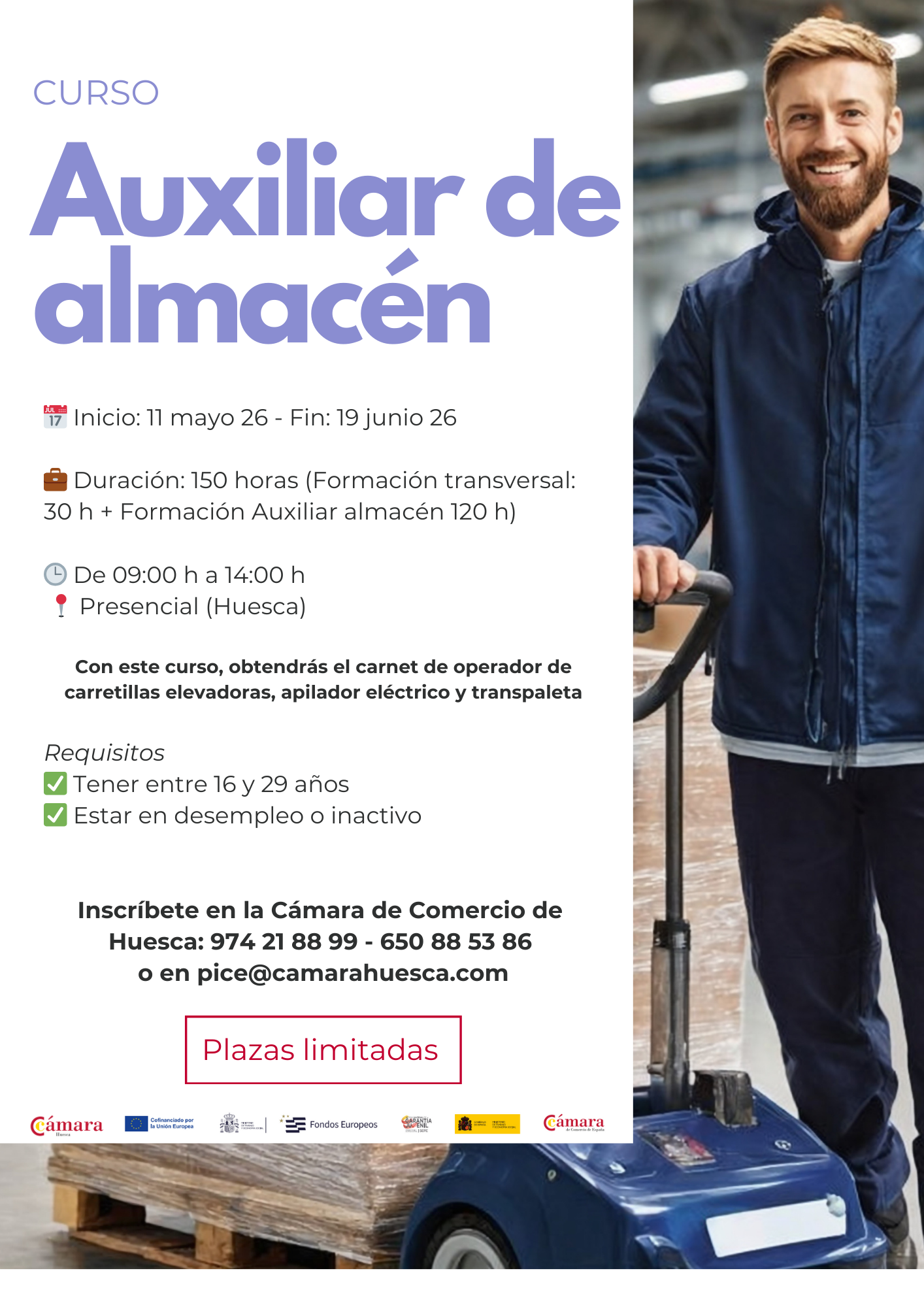 Curso Auxiliar de Almacén