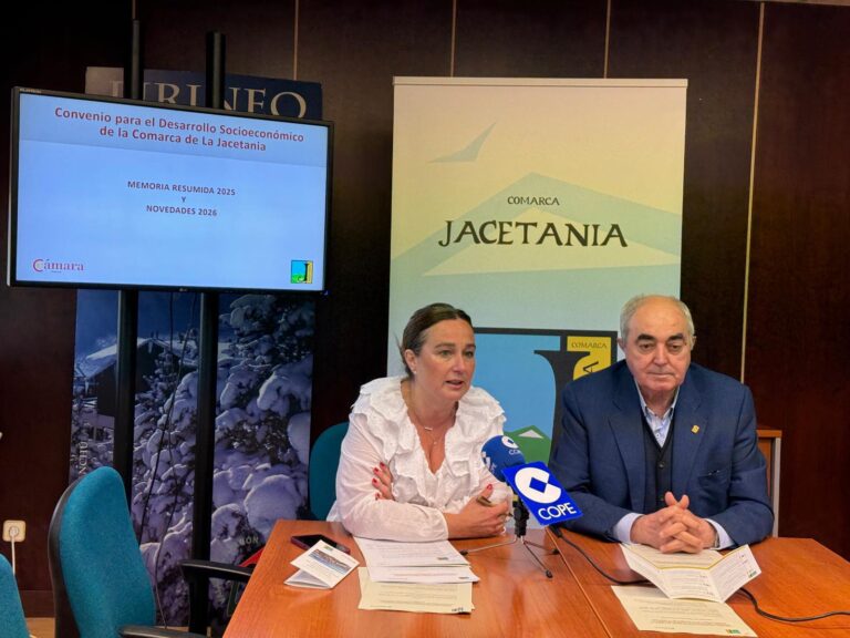 La Comarca de La Jacetania y la Cámara de Comercio de Huesca renuevan su compromiso para el desarrollo socioeconómico del territorio