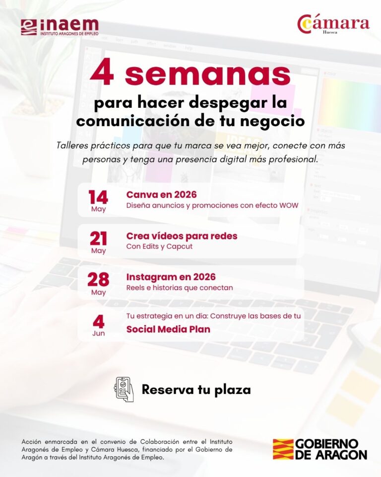 🚀 4 semanas para hacer despegar la comunicación de tu negocio