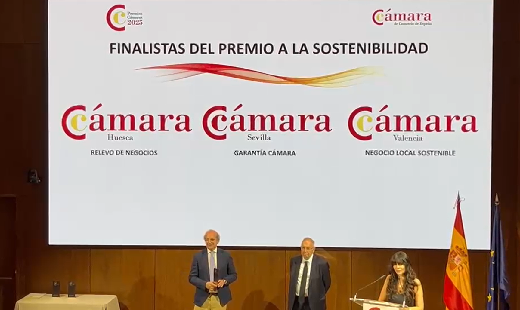 La Cámara de Huesca, finalista en los Premios Cámaras 2026 por su servicio de Relevo Generacional