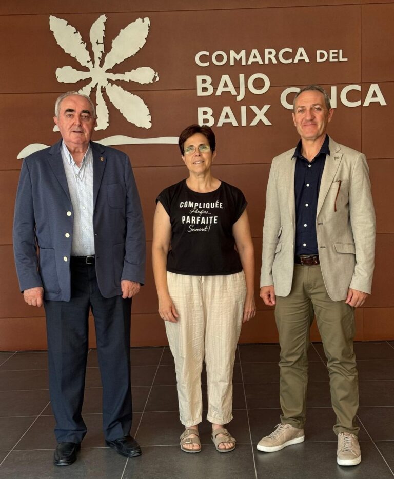 La Comarca del Bajo Cinca/Baix Cinca, la Asociación Empresarial Intersectorial y la Cámara de Comercio de Huesca renuevan más de 20 años de compromiso con el desarrollo socioeconómico del territorio