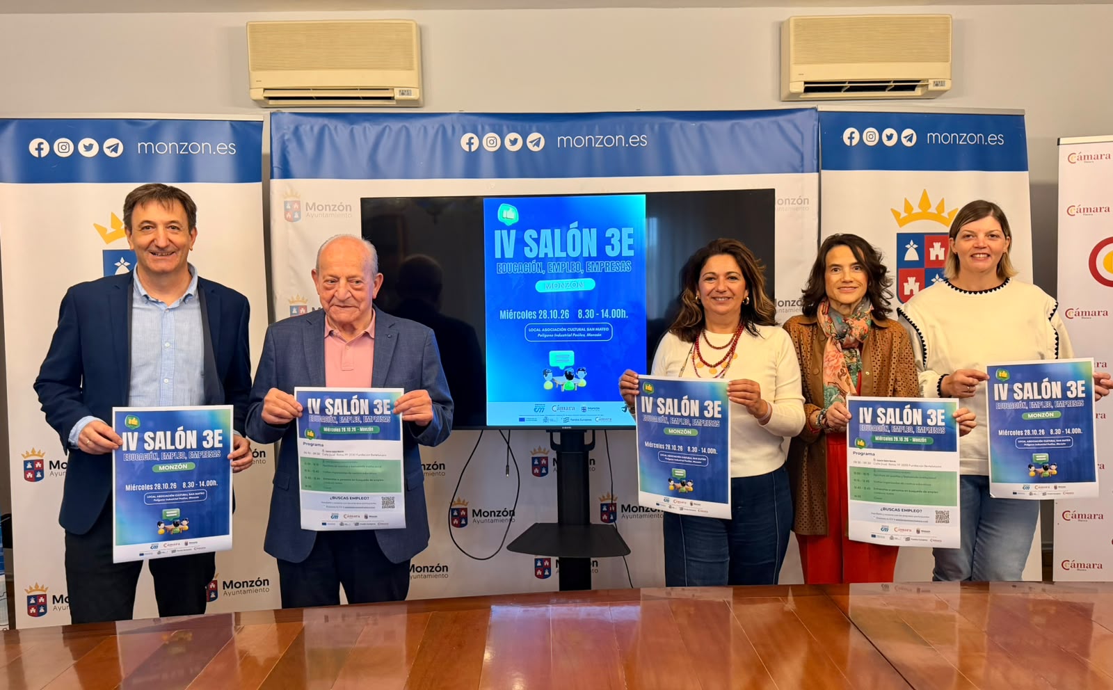 El IV Salón 3e de Monzón se consolida como el mejor marco para conectar Educación, Empleo y Empresas